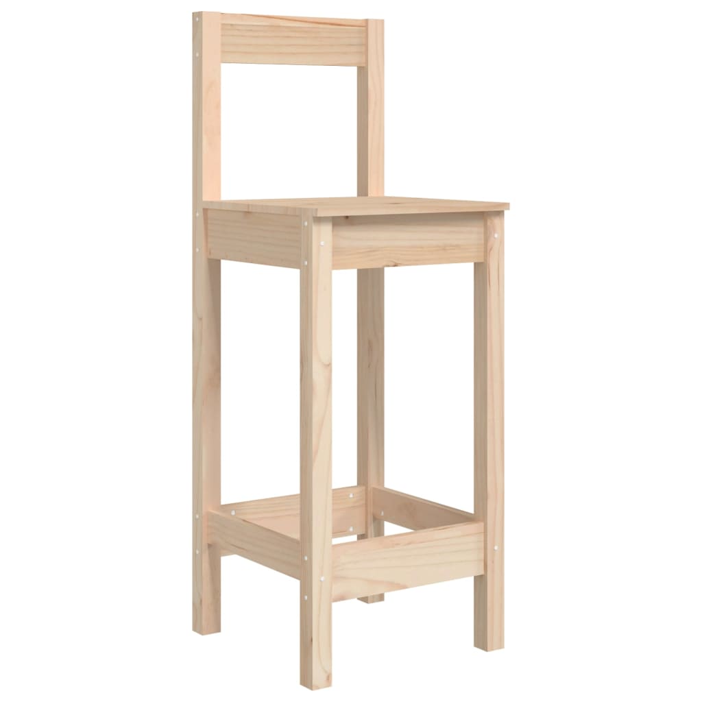 Barstoelen 40X41,5X112 Cm Massief Grenenhout