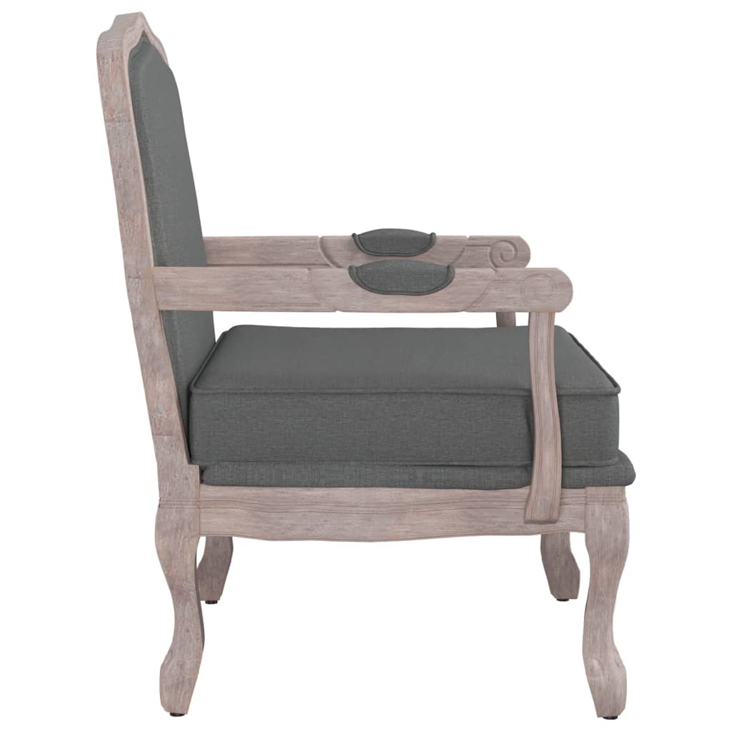 Fauteuil 64X64X90 Cm Stof Donker