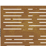 Poort Vierkant Cortenstaal