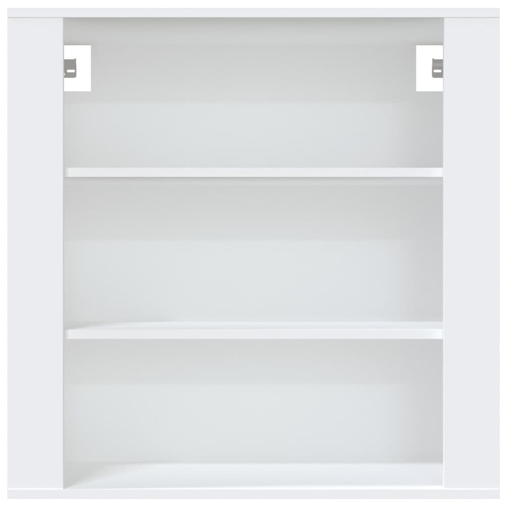 Wandkast 80X33X80 Cm Bewerkt Hout