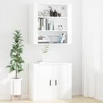 Wandkast 80X33X80 Cm Bewerkt Hout