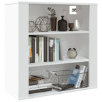 Wandkast 80X33X80 Cm Bewerkt Hout
