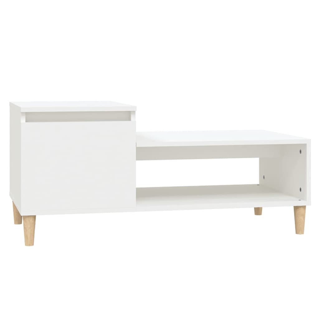 Salontafel 100X50X45 Cm Bewerkt Hout