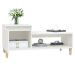 Salontafel 100X50X45 Cm Bewerkt Hout