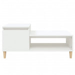 Salontafel 100X50X45 Cm Bewerkt Hout
