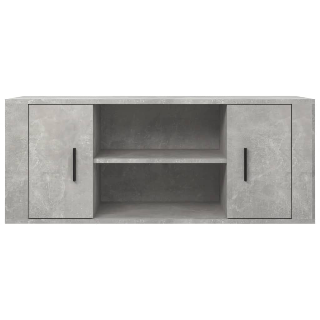 Tv-Meubel 100X35X40 Cm Bewerkt Hout