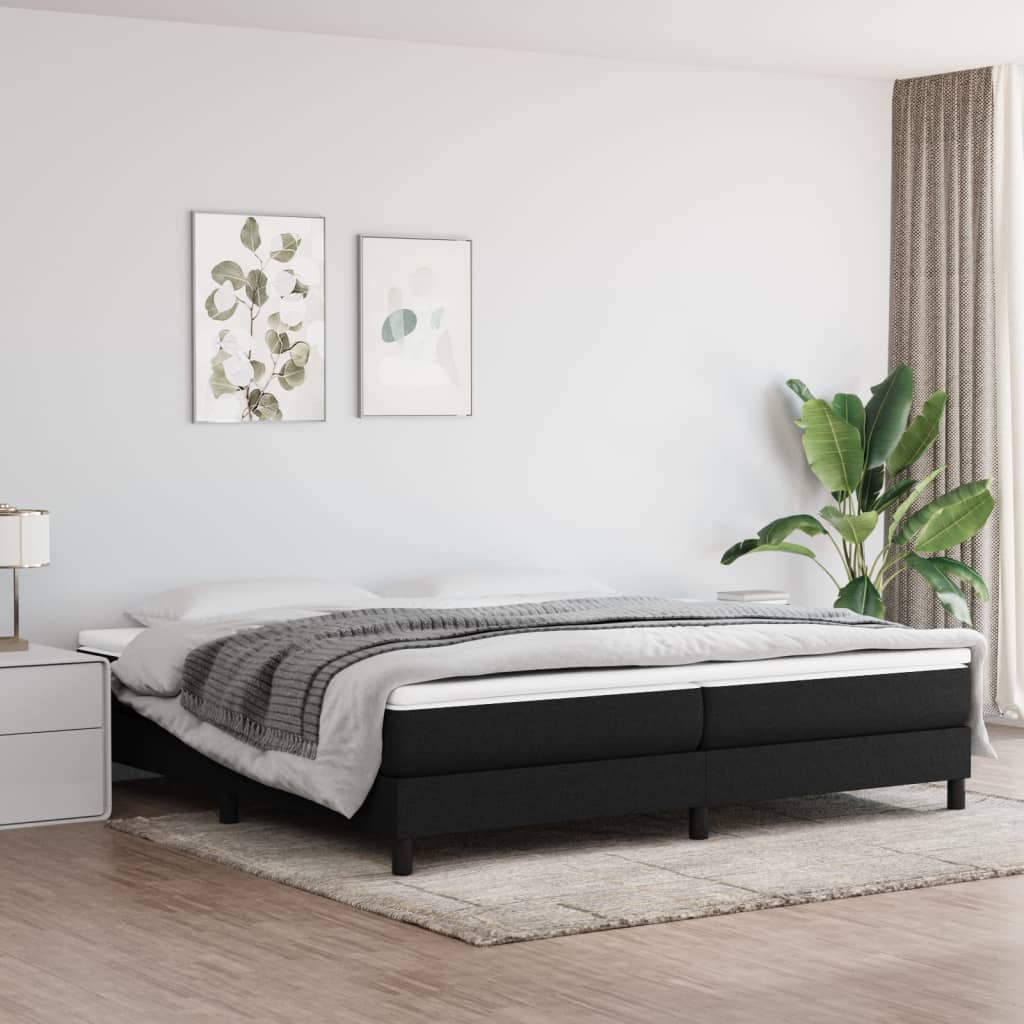 Bedframe Stof Zwart