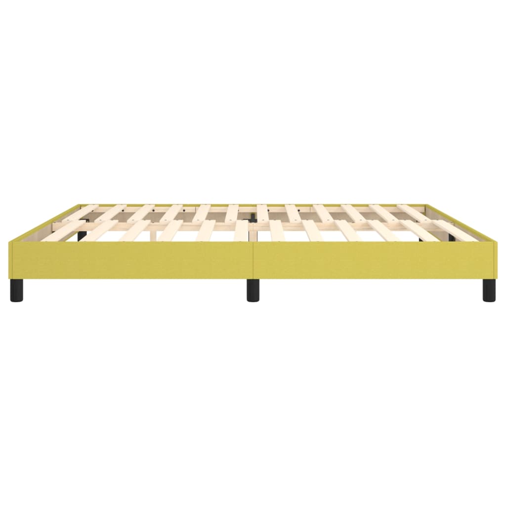 Bedframe Zonder Matras Stof Groen