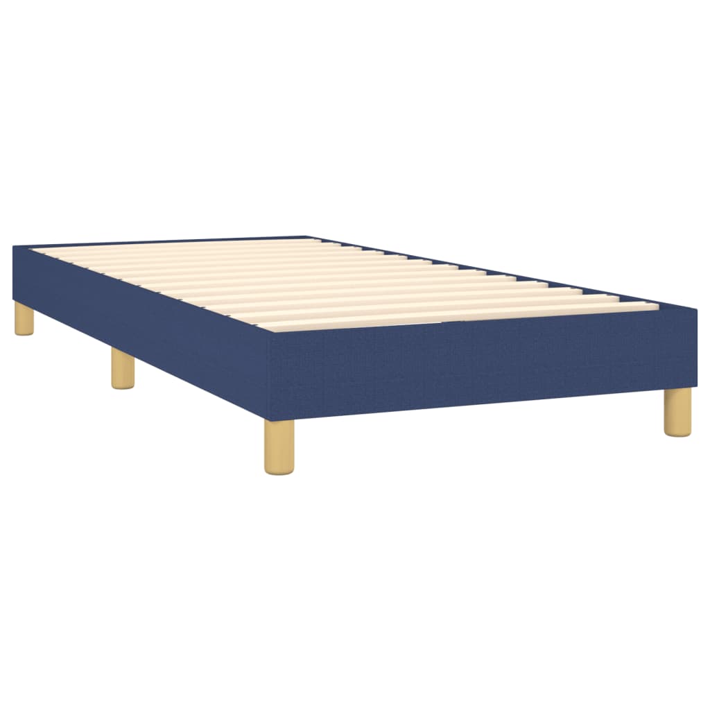 Bedframe Stof Blauw