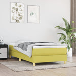 Bedframe Zonder Matras Stof Groen