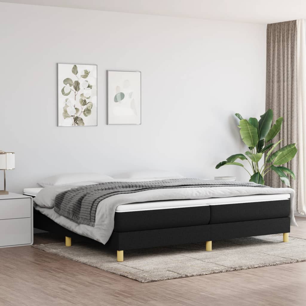 Bedframe Stof Zwart