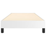 Bedframe Kunstleer Wit