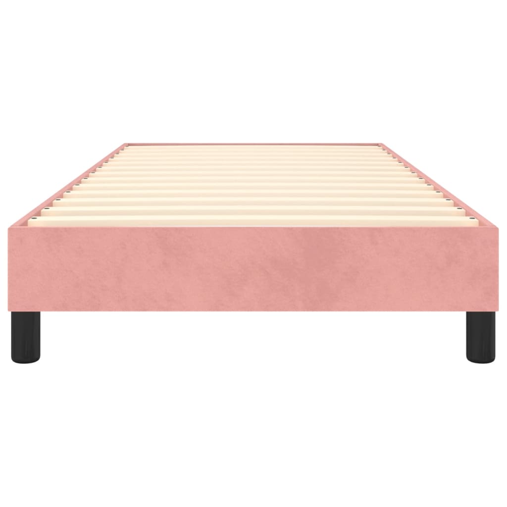 Bedframe Fluweel Roze