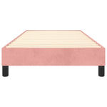 Bedframe Fluweel Roze