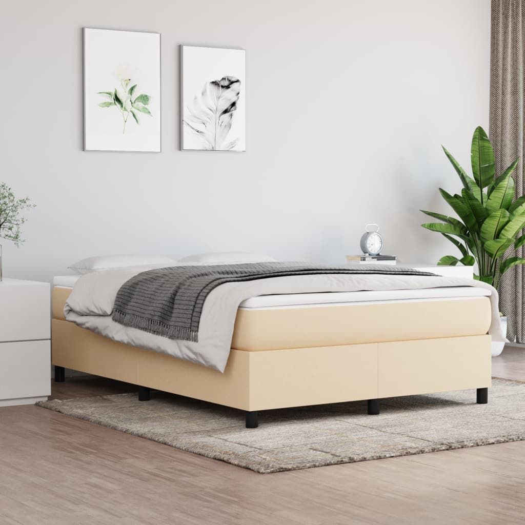 Bedframe Stof Crème