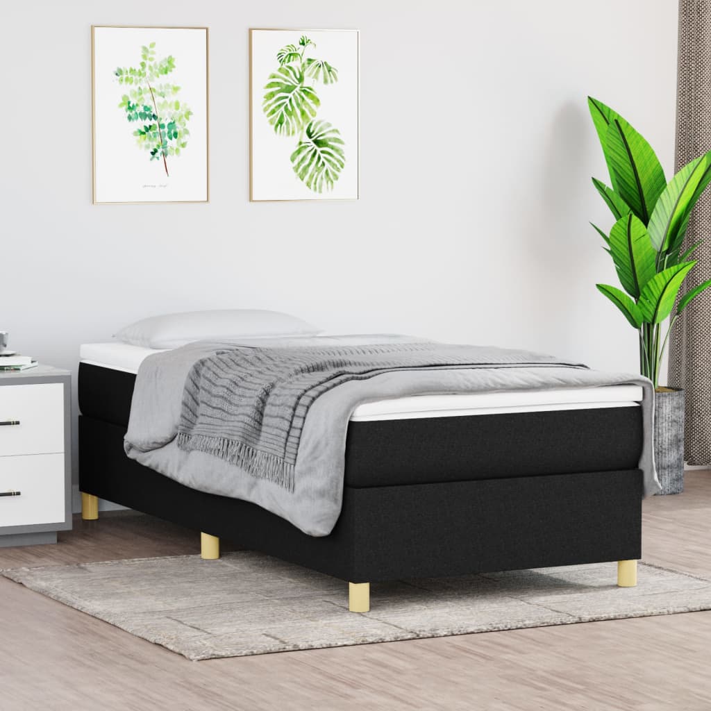 Bedframe Stof Zwart