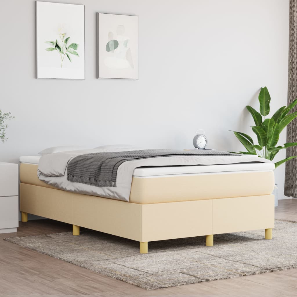 Bedframe Stof Crème