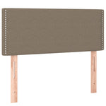 Hoofdbord Led Stof Taupe
