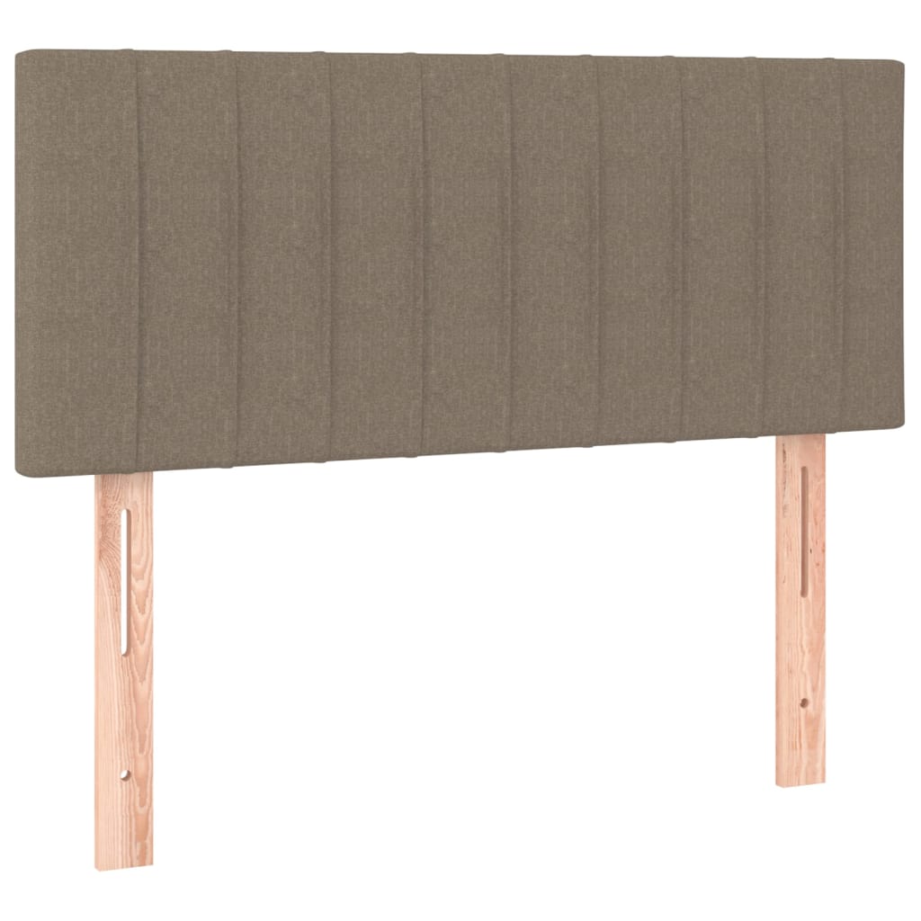 Hoofdbord Led Stof Taupe