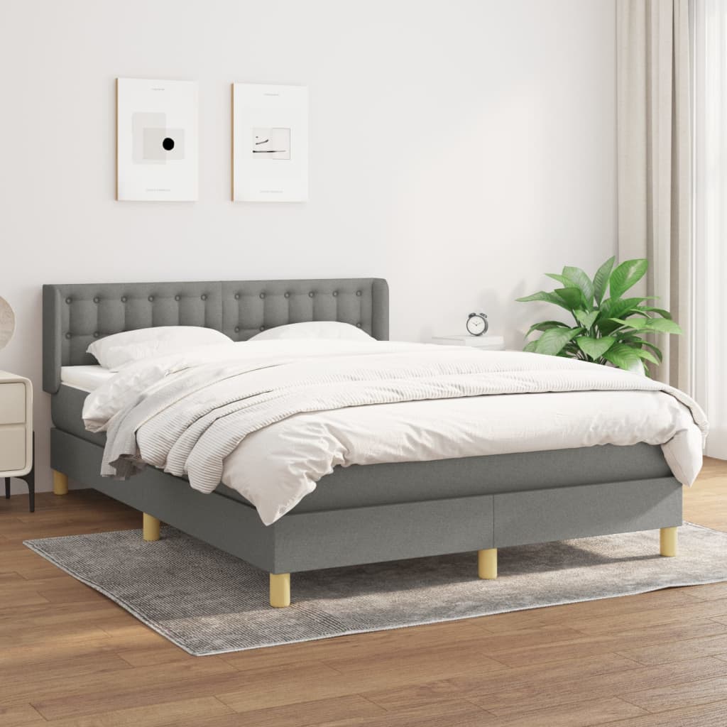 Boxspring Met Matras Stof Kleurig