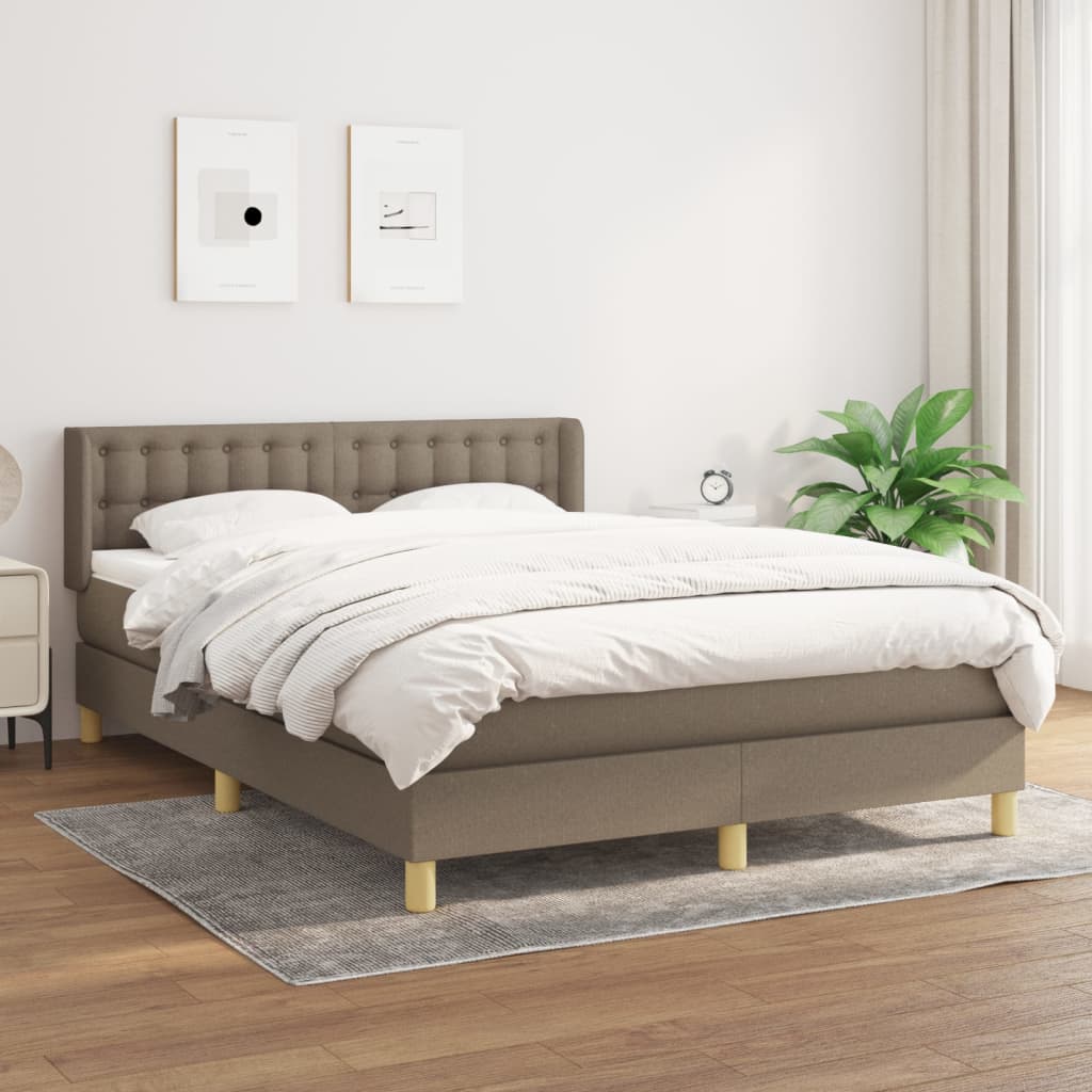 Boxspring Met Matras Stof Kleurig