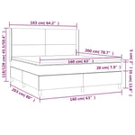 Boxspring Met Matras Stof
