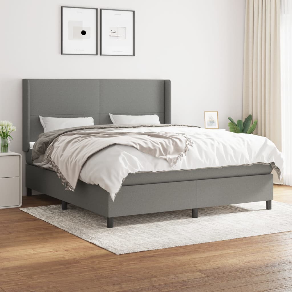 Boxspring Met Matras Stof