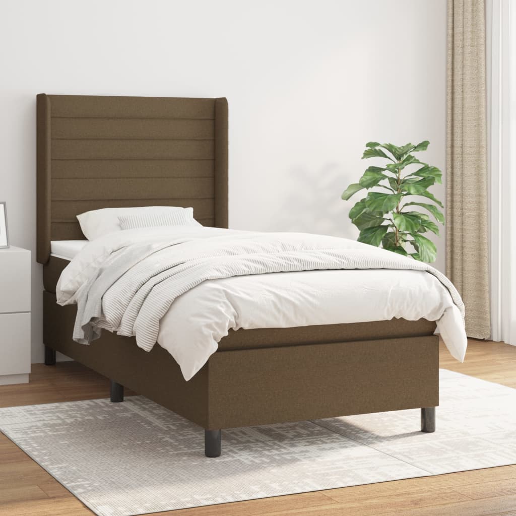Boxspring Met Matras Stof Kleurig