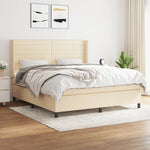 Boxspring Met Matras Stof Kleurig