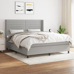 Boxspring Met Matras Stof Kleurig