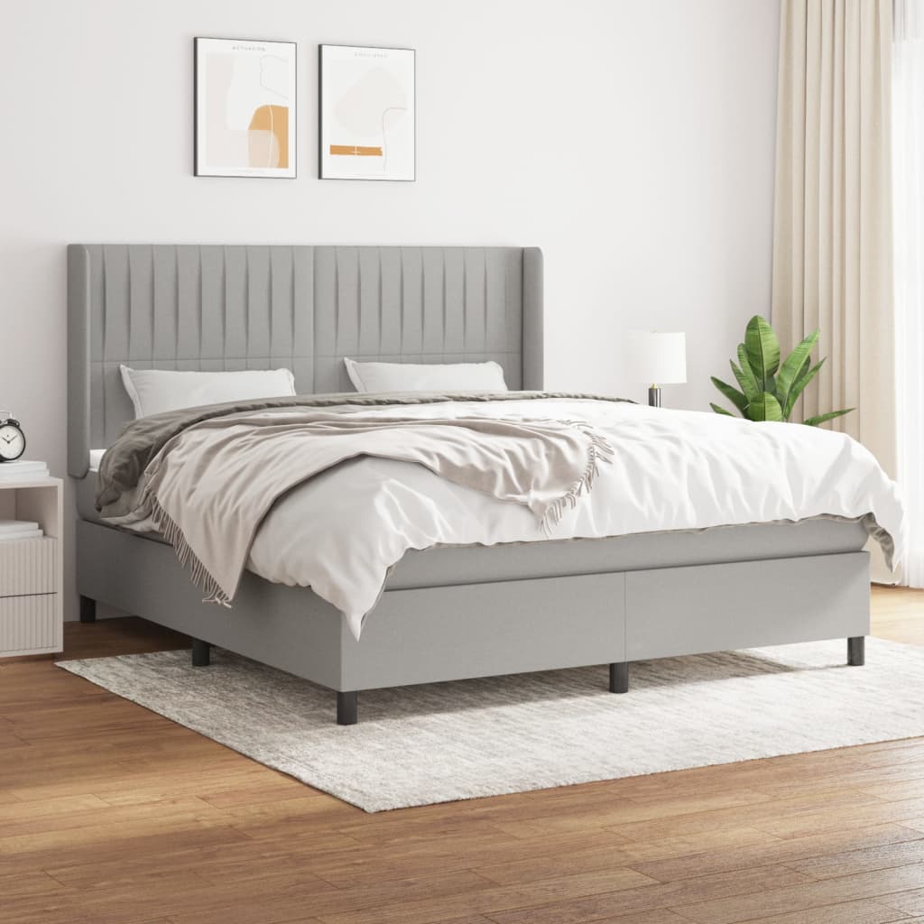 Boxspring Met Matras Stof