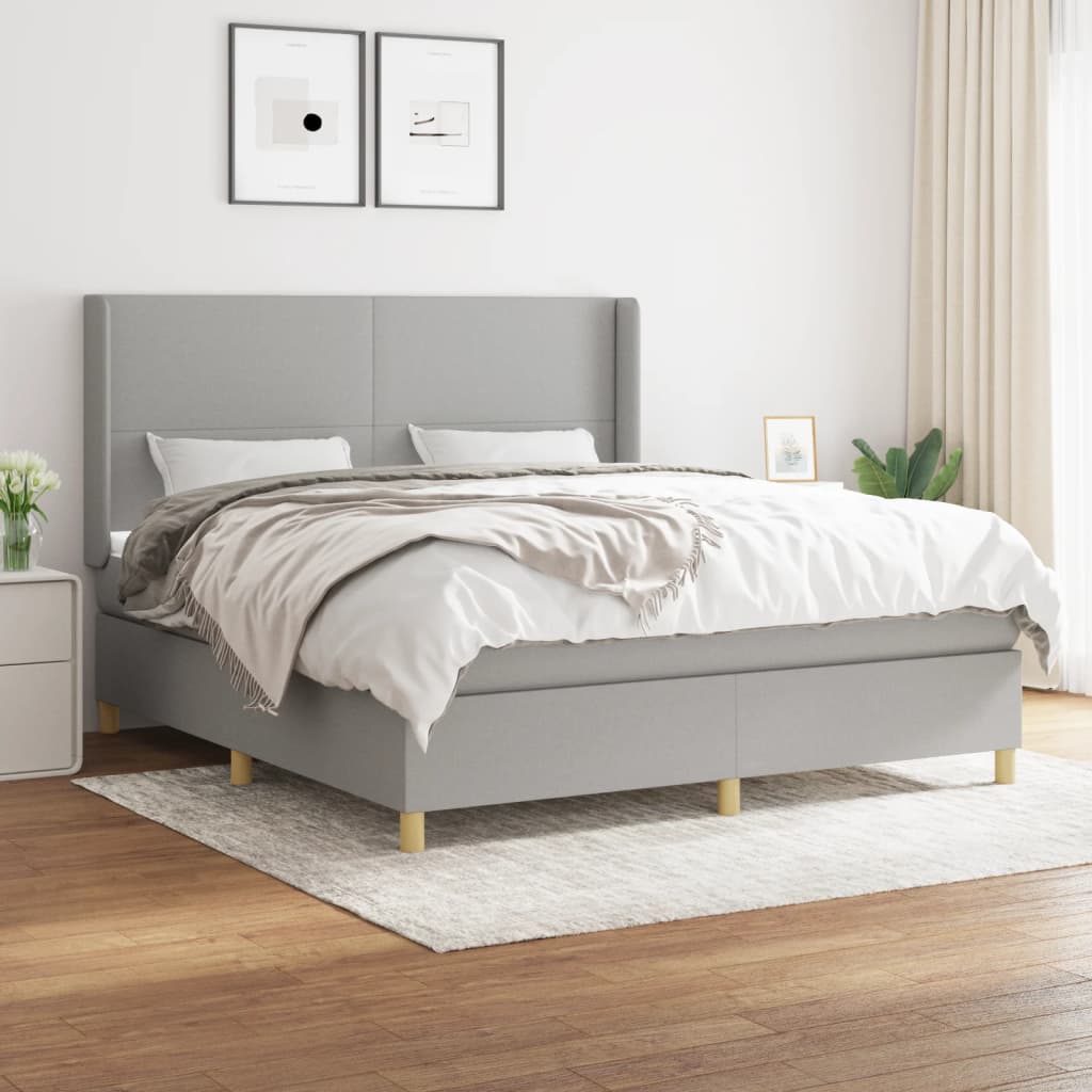 Boxspring Met Matras Stof