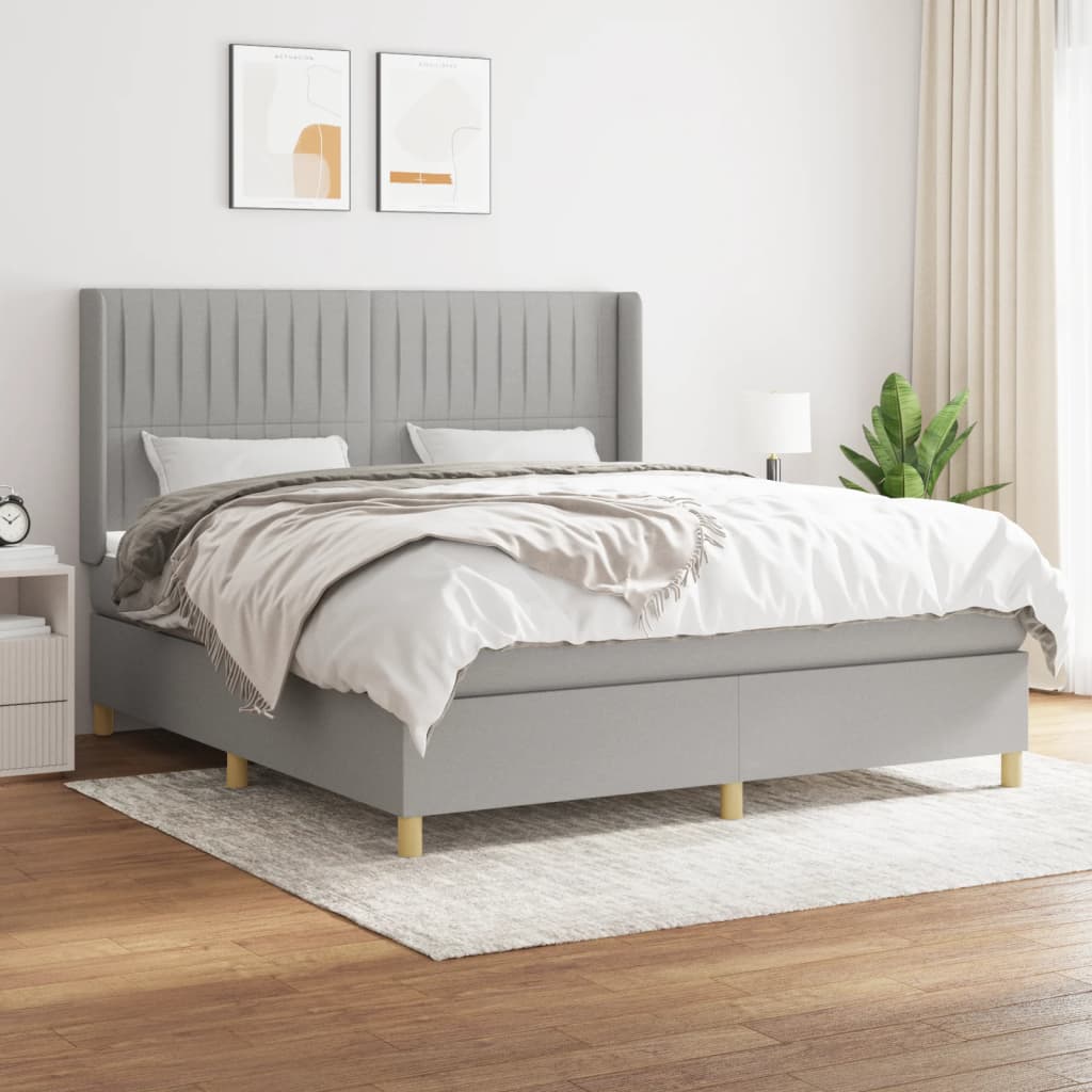 Boxspring Met Matras Stof