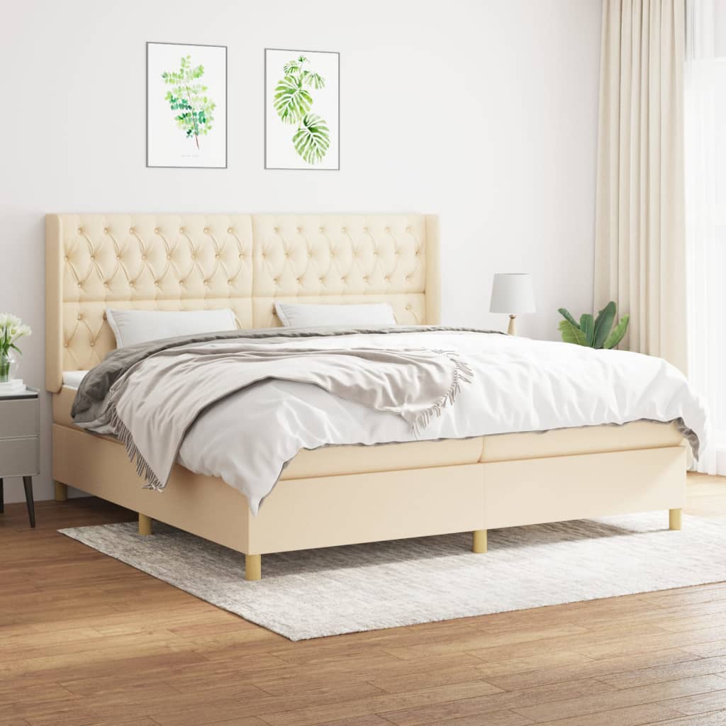 Boxspring Met Matras Stof