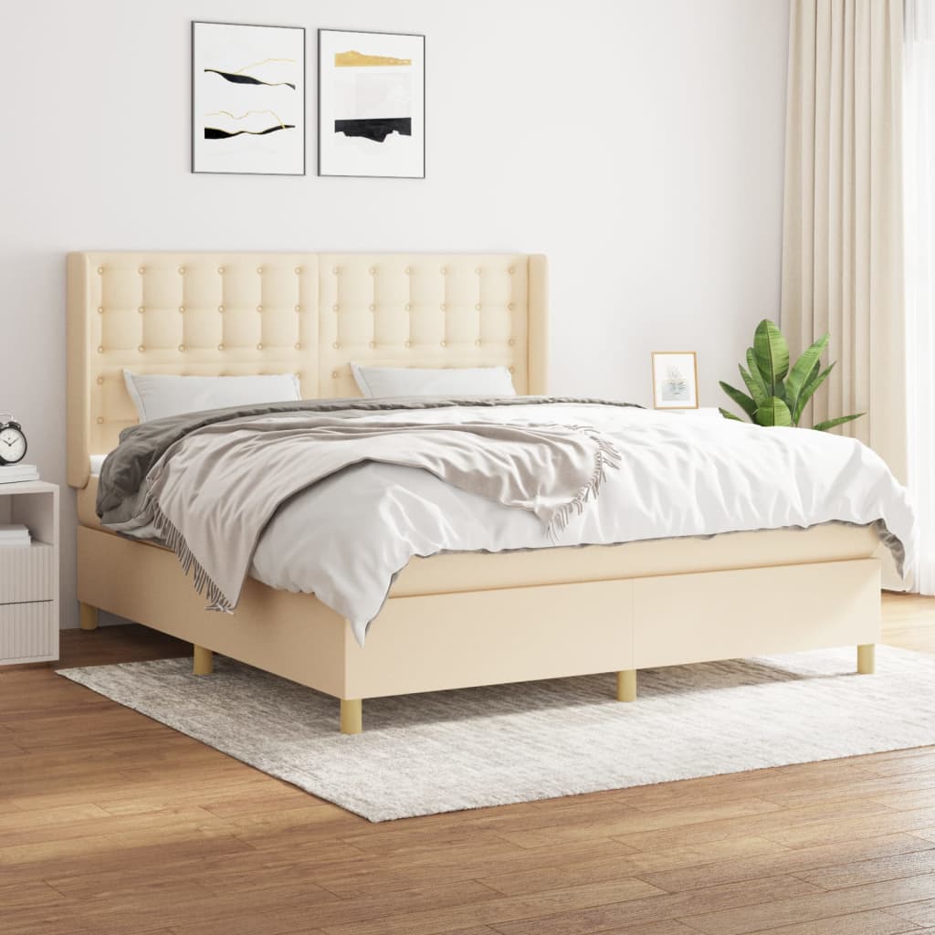Boxspring Met Matras Stof