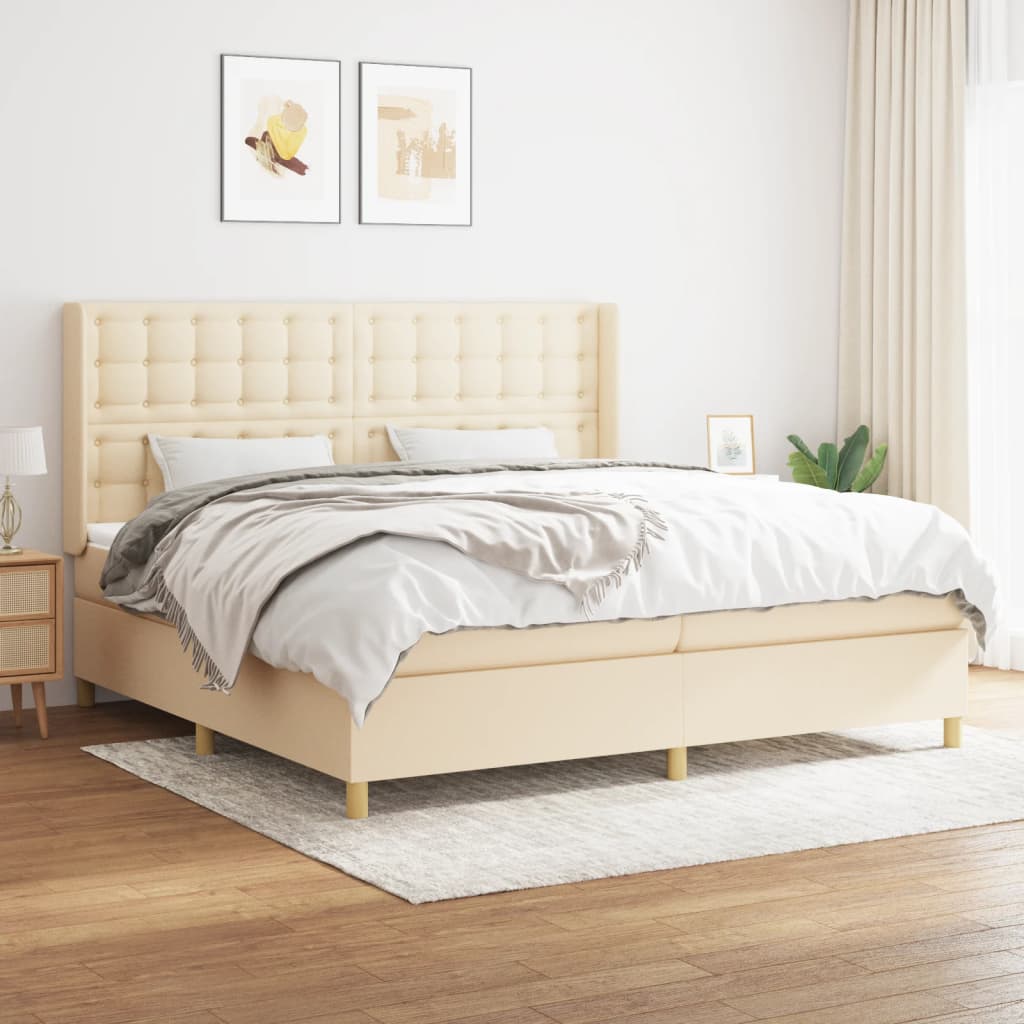 Boxspring Met Matras Stof