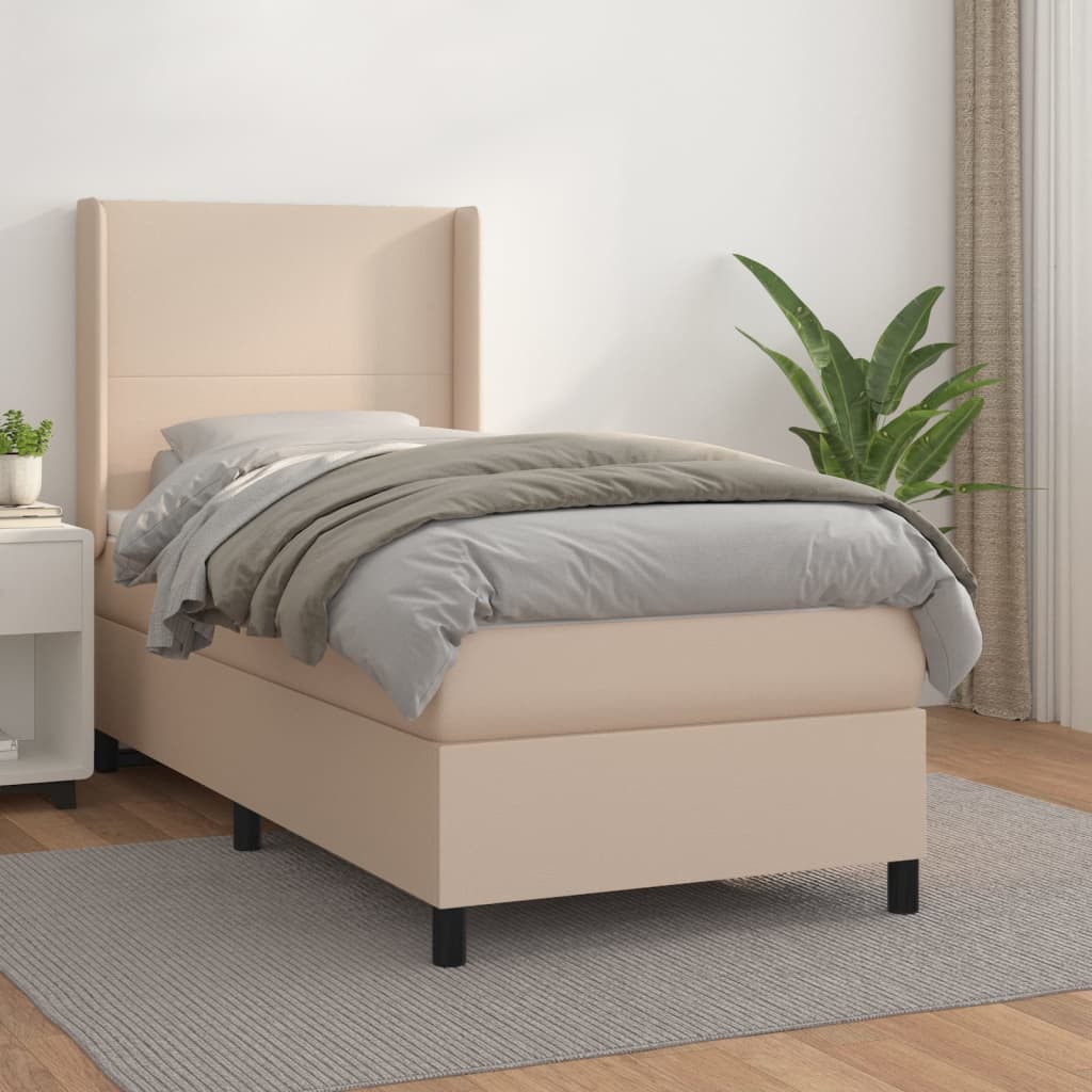 Boxspring Met Matras Kunstleer Kleurig