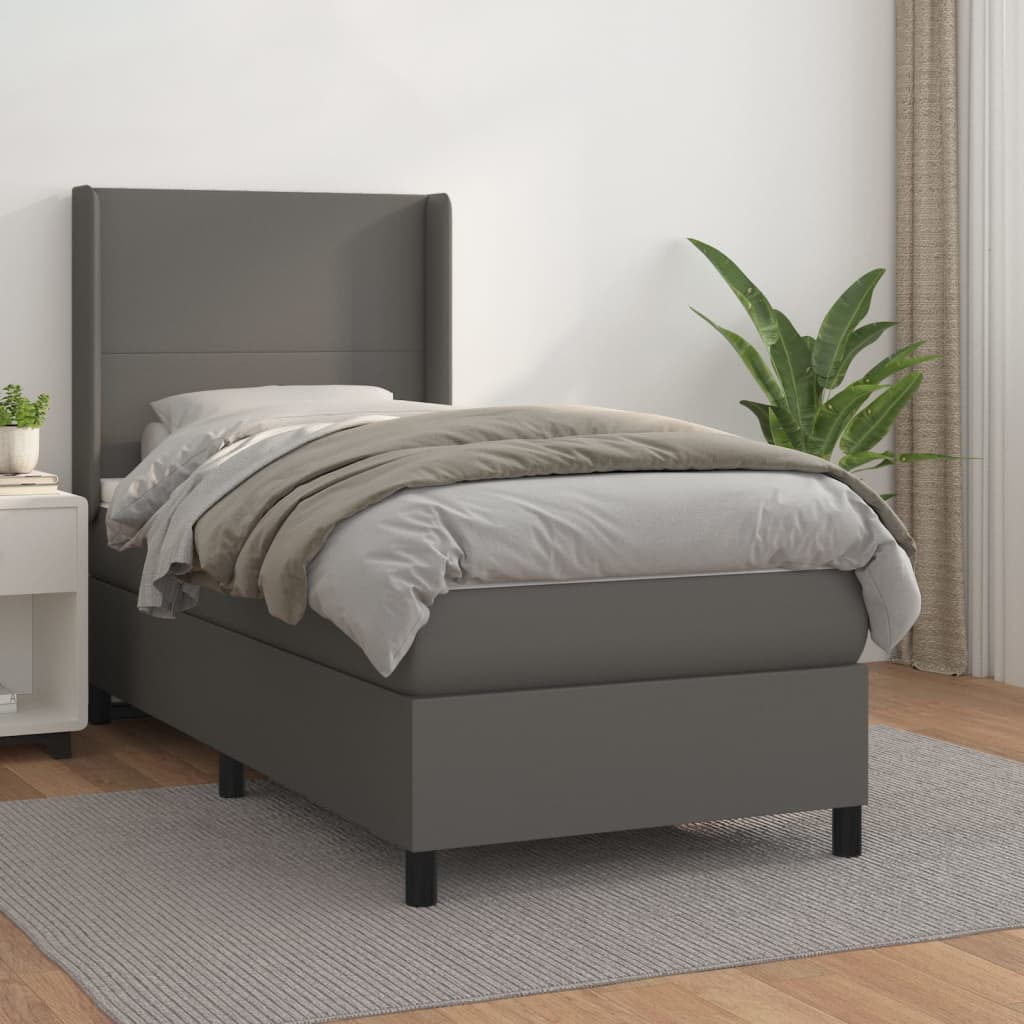 Boxspring Met Matras Kunstleer Kleurig