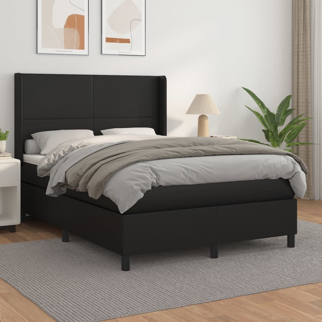 Boxspring Met Matras Kunstleer Kleurig