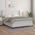 Boxspring Met Matras Kunstleer Kleurig