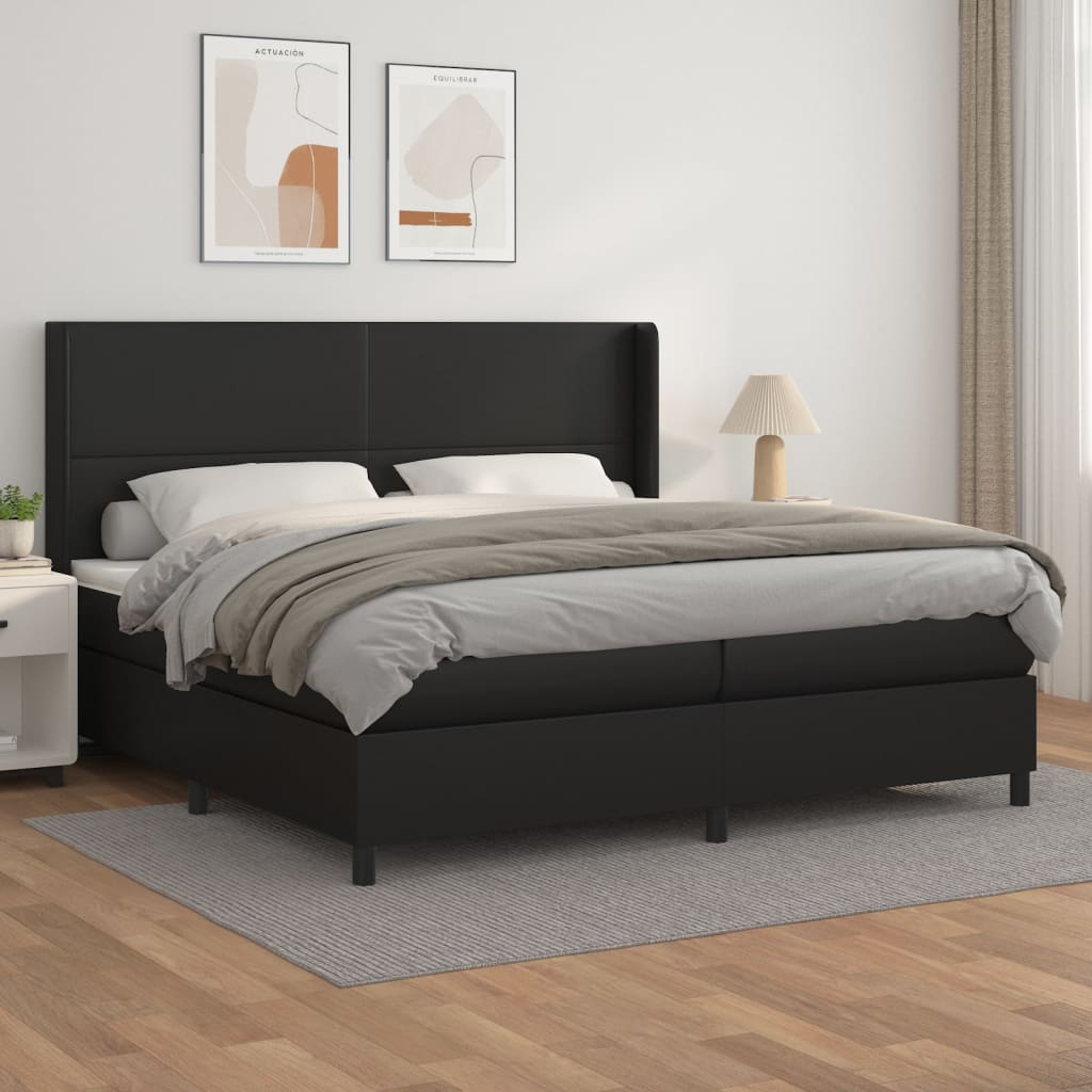 Boxspring Met Matras Kunstleer Kleurig