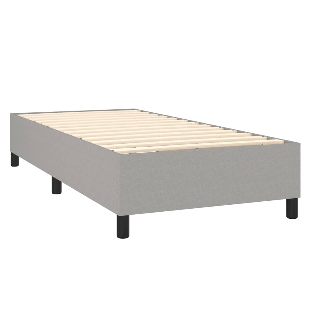 Boxspring Met Matras En Led Stof