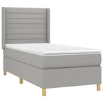 Boxspring Met Matras En Led Stof