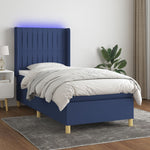 Boxspring Met Matras En Led Stof