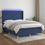 Boxspring Met Matras En Led Stof