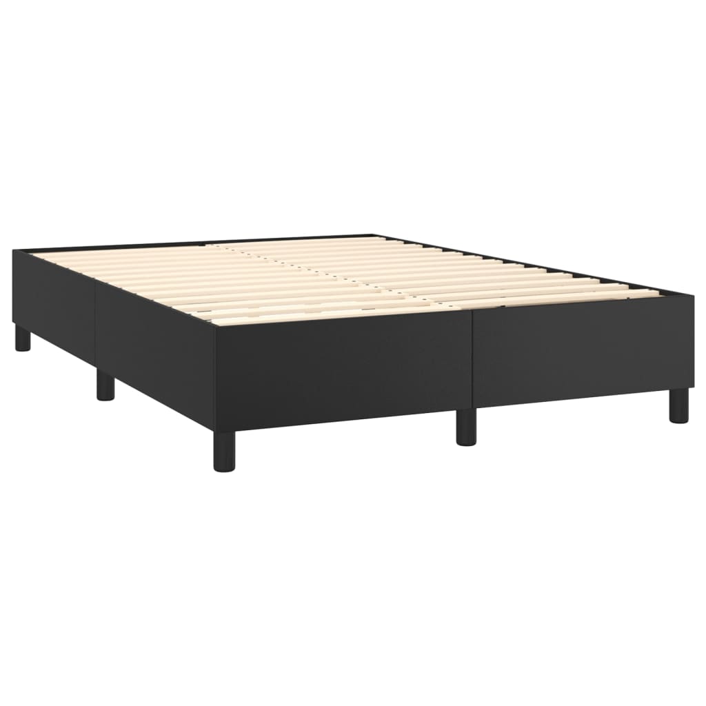 Boxspring Met Matras En Led Kunstleer