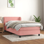 Boxspring Met Matras Fluweel