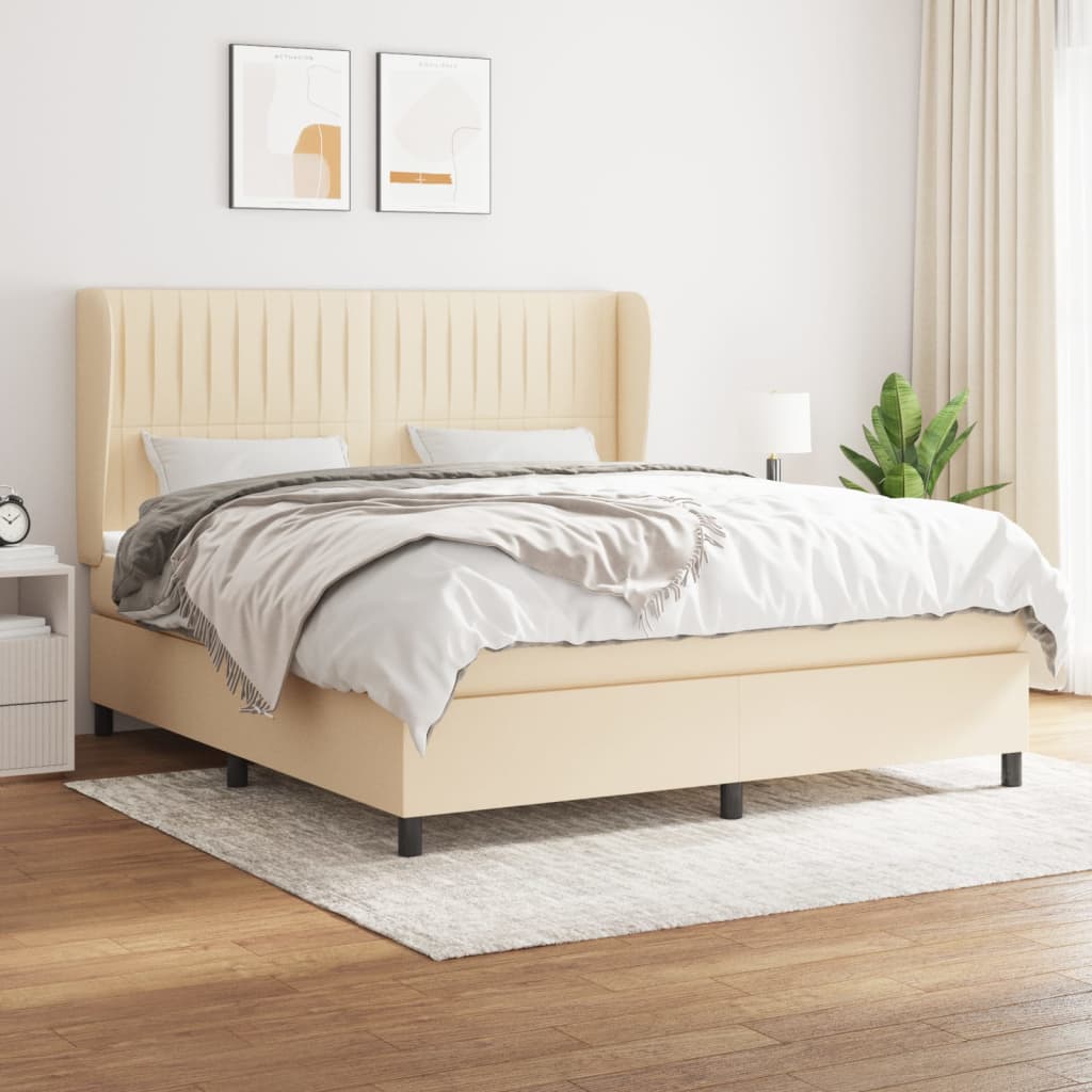 Boxspring Met Matras Stof