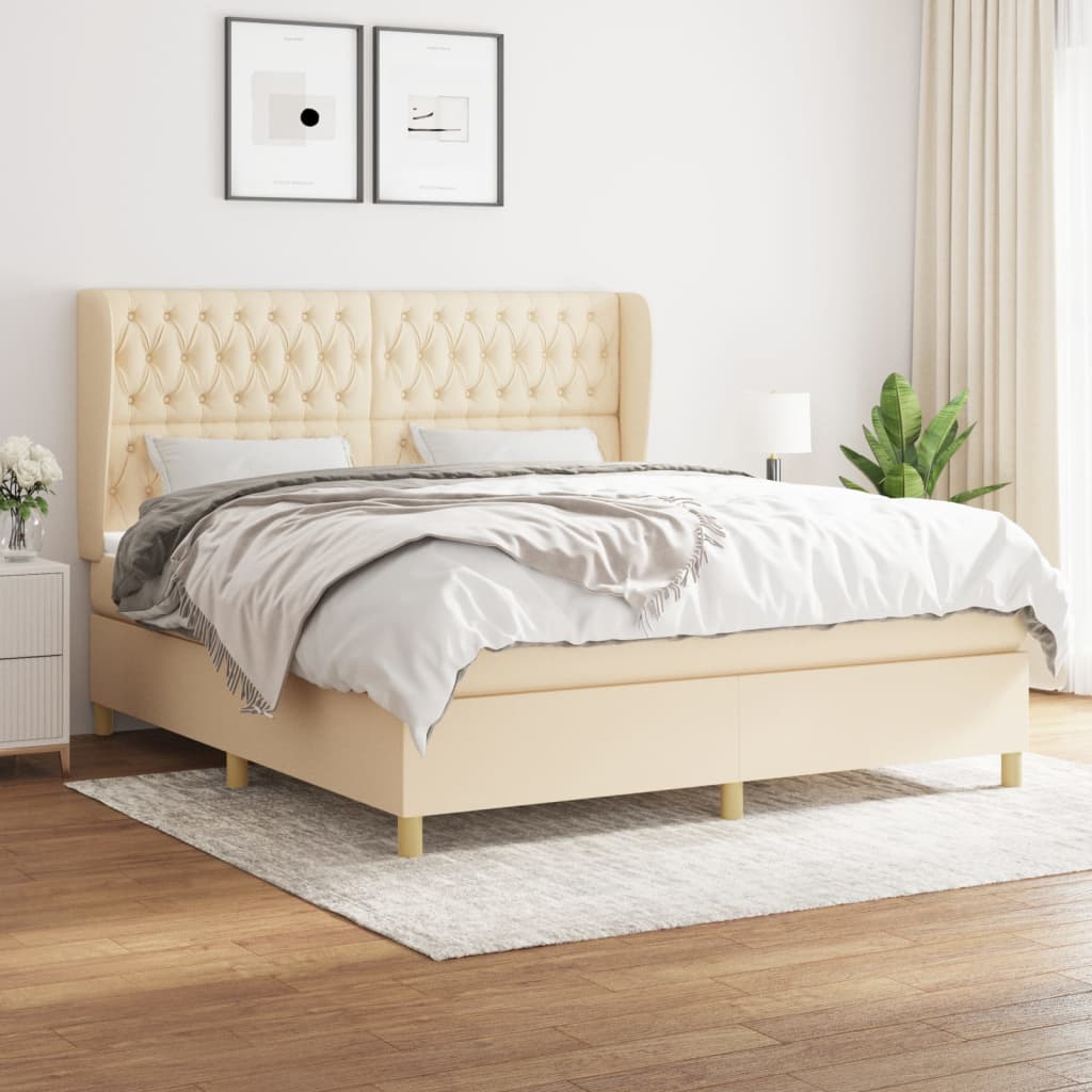 Boxspring Met Matras Stof