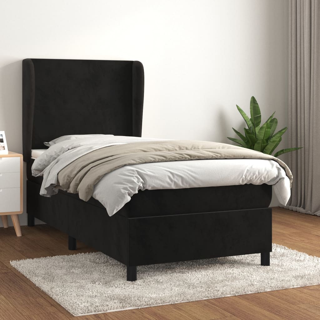 Boxspring Met Matras Fluweel